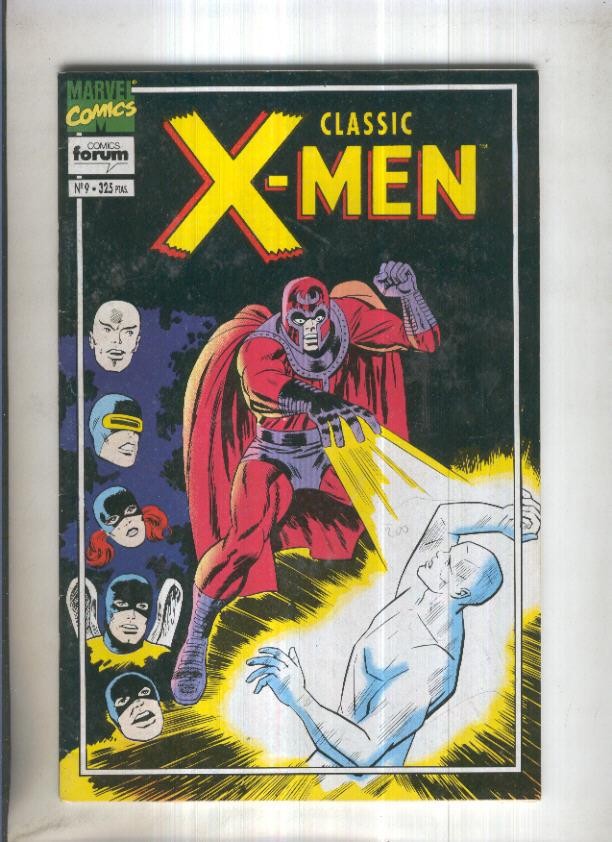 Classic X Men numero 09 (subrayado en credito y parte correo)