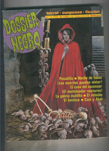 Dossier Negro retapado Antologia Mejores nº con los numeros: 216,217,208,176