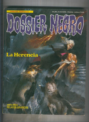 Dossier Negro retapado extra 06 con los numeros 179 al 183
