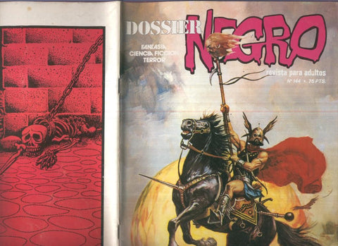 Dossier Negro numero 144 (numerado 2 en trasera)