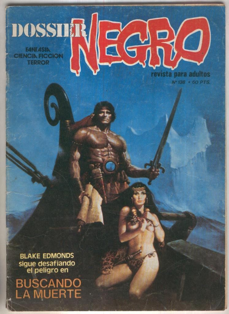 Dossier Negro numero 138 (numerado 1 en trasera y algo aviejado)