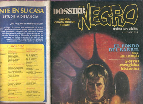 Dossier Negro numero 137 (numerado 2 en trasera y algo aviejado)