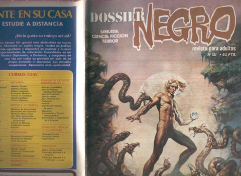 Dossier Negro numero 131 (numerado 2 en trasera)