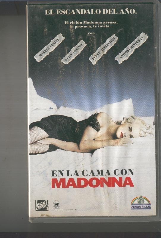 VIDEO VHS: En la cama con Madonna