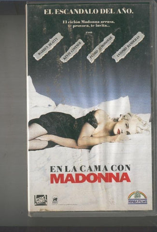 VIDEO VHS: En la cama con Madonna