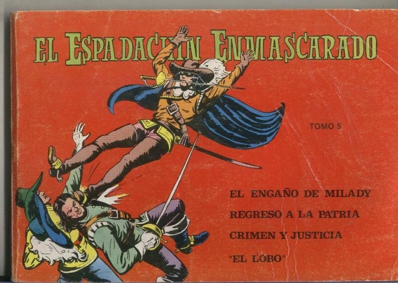 Valenciana: El Espadachin Enmascarado 3 en 1, tomo numero 05