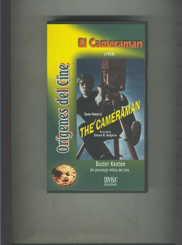 Video VHS: Origenes del cine: El cameraman (Buter Keaton, 1928)