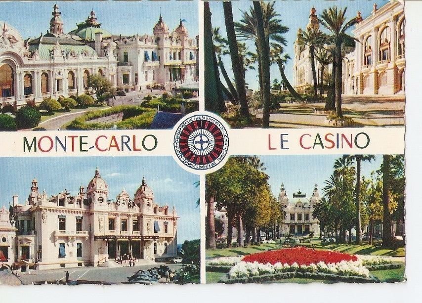Postal 032889 : Reflets de la Cote dAzur. Monte-carlo. Le Casino