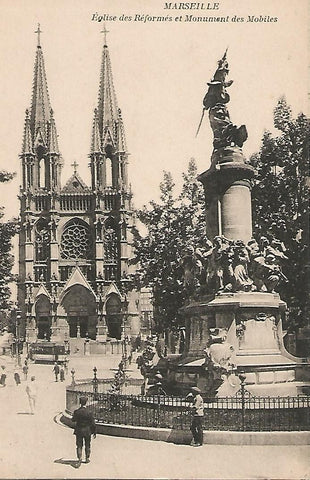 Postal 52490: MARSELLA. Iglesia de las Reformas 