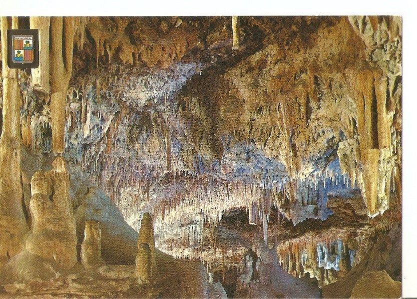 Postal 034248 : Mallorca. Porto Cristo. Cuevas dels Hams. Valle de las Delicias
