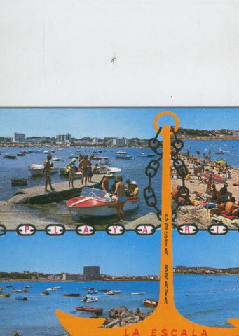 Postal 6748:  La Escala, Girona , vistas varias