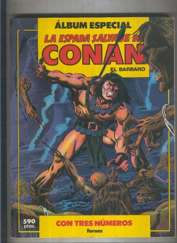 La Espada Salvaje de Conan primera edicion retapado numero 077 al 079  