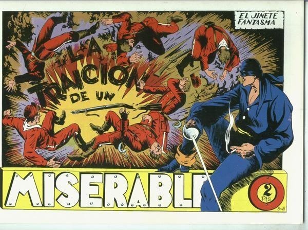 Facsimil: El Jinete Fantasma numero 045: La traicion de un miserable