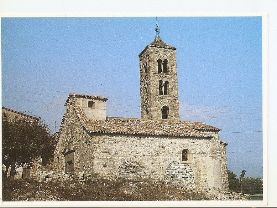 Postal 039092 : Esglesia de Sant Vicenç de Torello. Osona