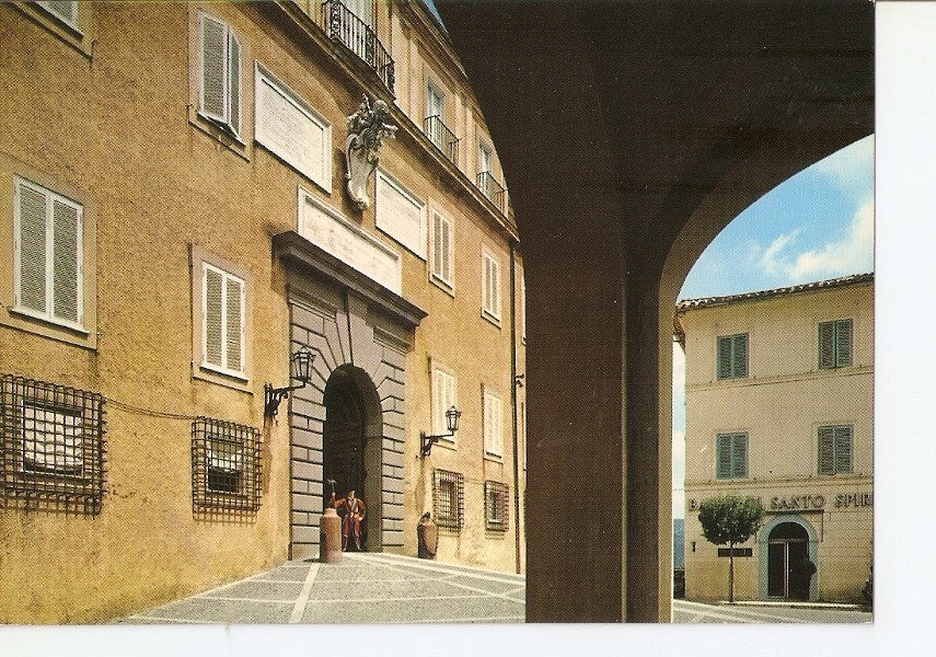 Postal 023851 : Palais Papal et Garde Suisse. Castel Gandolfo