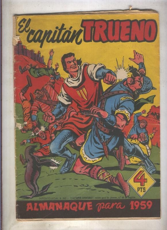 El capitan Trueno almanaque 1959: El misterio de Thule