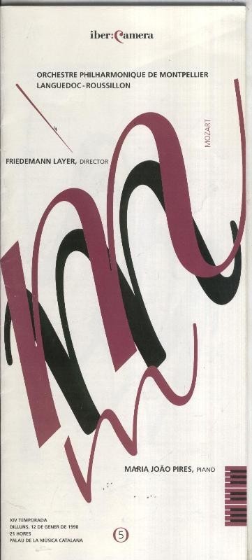 Palau : XIV temporada: Orchestre Philharmonique de Montpellier