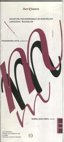 Palau : XIV temporada: Orchestre Philharmonique de Montpellier