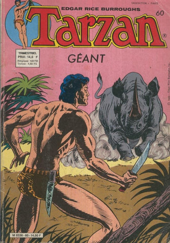 TARZAN GEANT (4a Serie Sagedition): Numero 60: La vengeance de la jungle