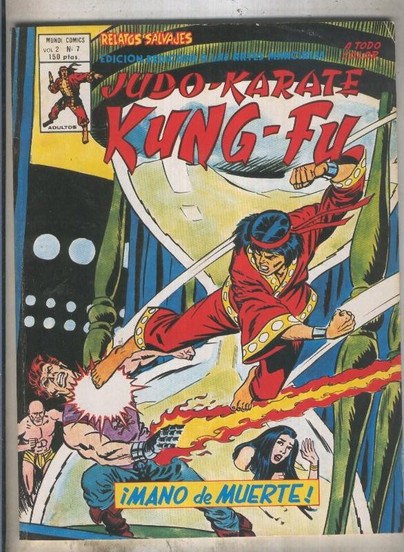 Relatos Salvajes: Artes Marciales-Judo-Karate - Kung Fu de Mundicomic numero 07