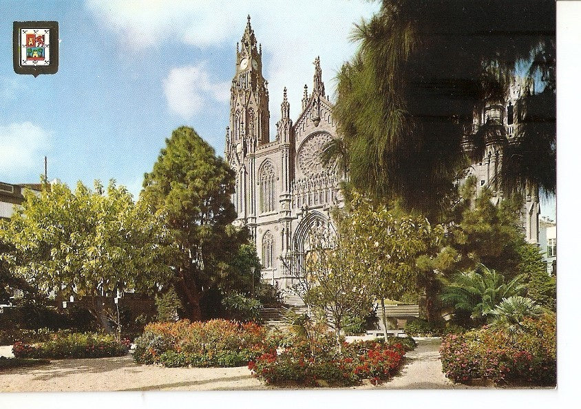 Postal 025219 : La Catedral. Arucas (Gran Canaria)