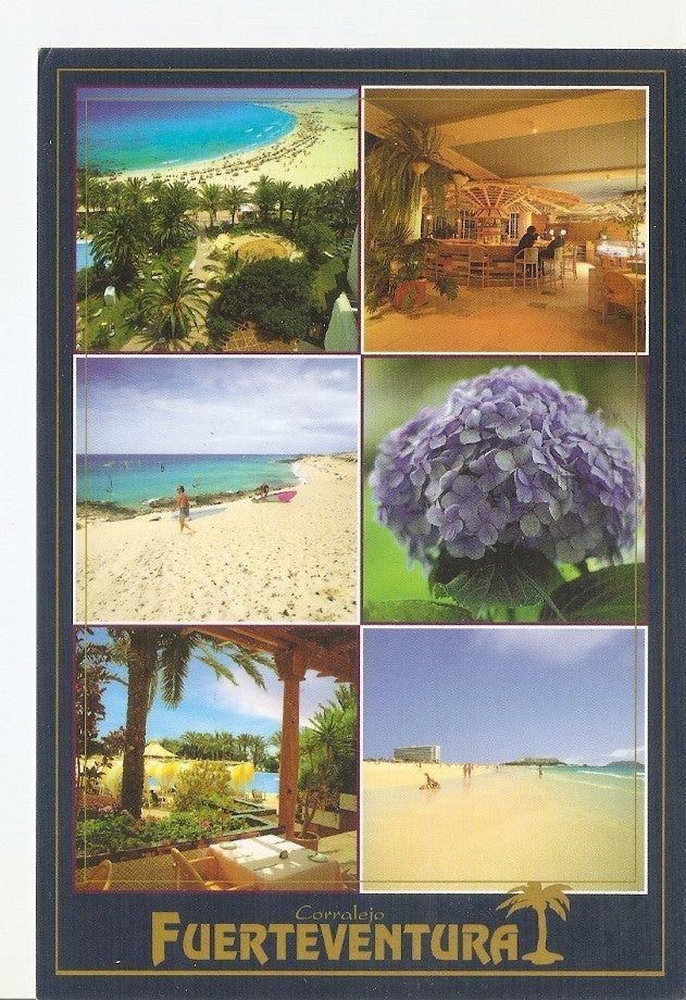 Postal 044136 : Fuerteventura. Hotel Tres Islas. Playa de Corralejo