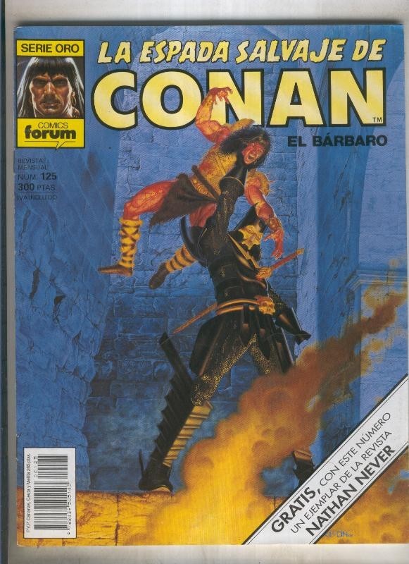 La espada de conan el barbaro numero 125