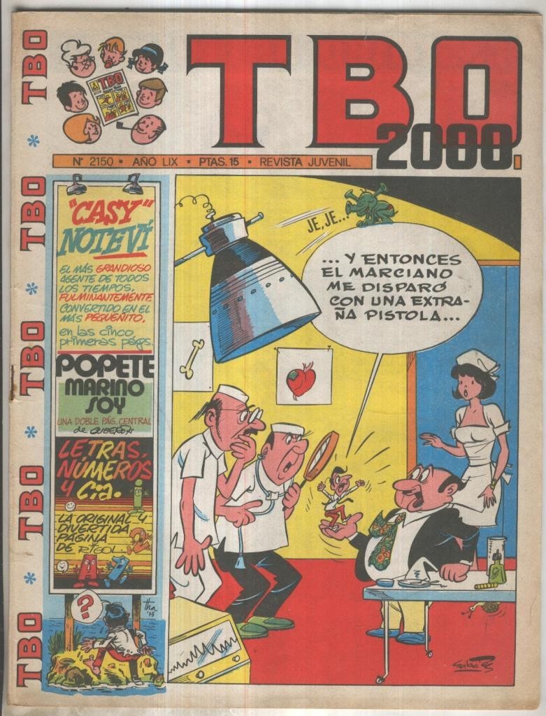 TBO 2000 numero 2150: Casimiro notevi de Sabates
