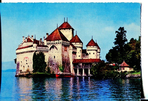 Postal 016553: MONTREUX - Chateau de Chillon a Montreux