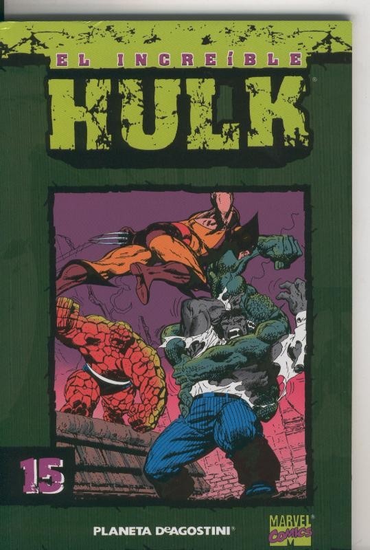 Coleccionable El Increible Hulk numero 15