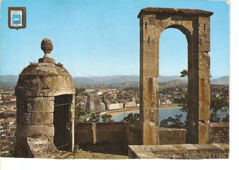 Postal 025211 : San Sebastian. Vista desde Urgull