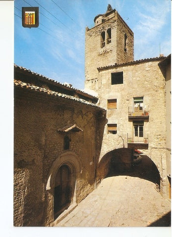 Postal 047010 : Sant Llorenç de Morunys (Lleida). Plaza Mayor