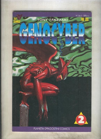 Genocyber numero 2 (numerado 2 en interior cubierta)