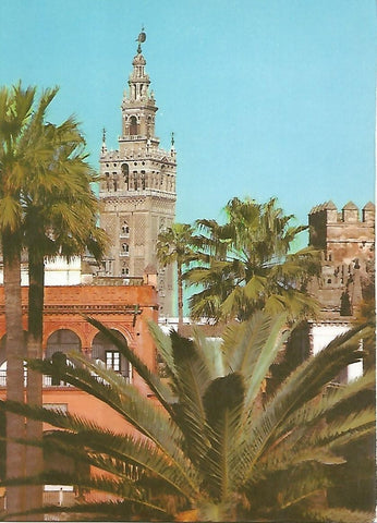 Postal 52046: SEVILLA - Jardin del Alcazar y Giralda