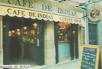 Postal Publicitaria 53553: Cafe de Indias