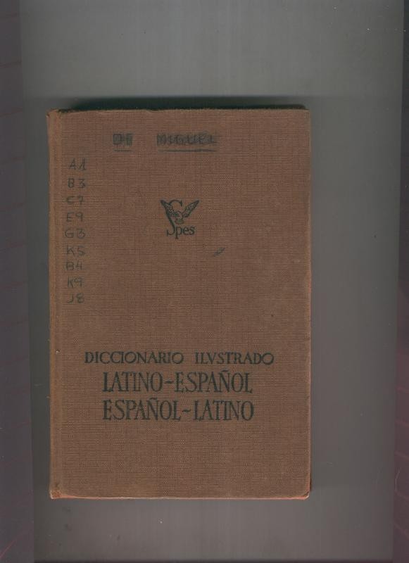 Diccionario ilustrado Latino Español, Español-Latino