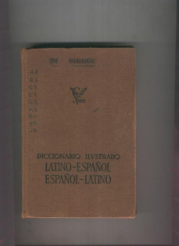 Diccionario ilustrado Latino Español, Español-Latino