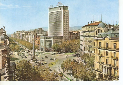 Postal 044537 : Barcelona. La Plaza dela Victoria