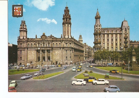 Postal 027817 : Plaza de Antonio Lopez. Correos y Telegrafos