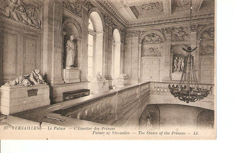 Postal 027365 : Versailles. Le Palais. LEscalier des Princes , Palace of Versailles. The Stairs of the Princes