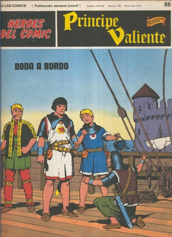 El Principe Valiente Numero 88: Boda a bordo