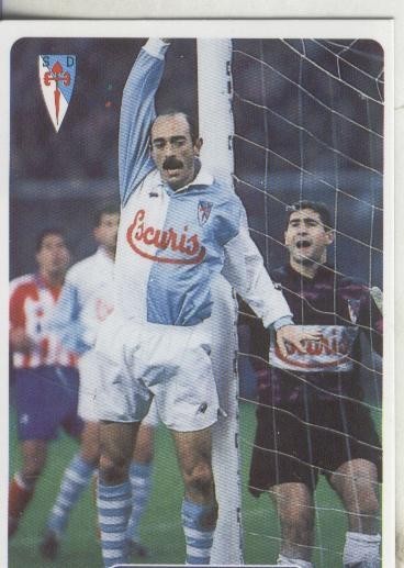 Cromos: Las fichas de la liga 95/96-Compostela: Abadia