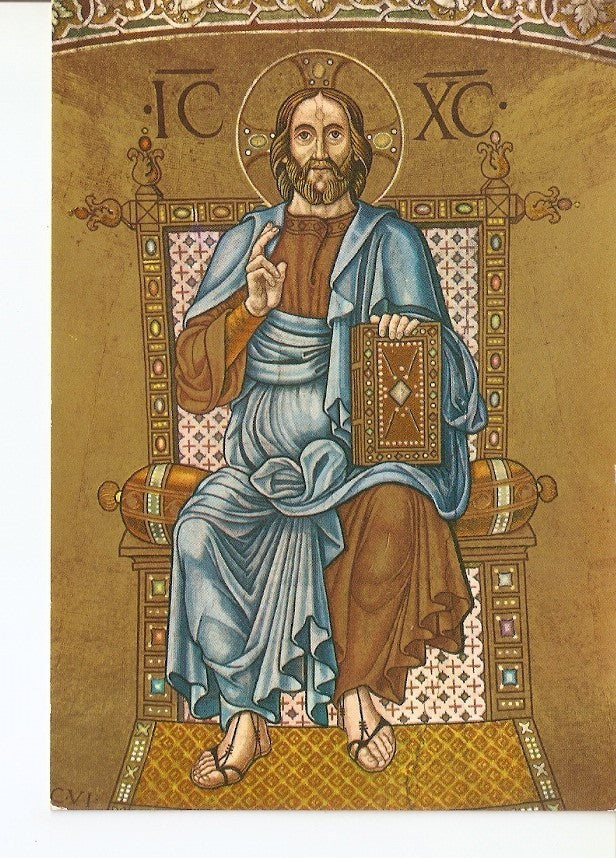 Postal 029025 : Venezia - Basilica di S. Marco, Cristo Pantocrator - Mosaico XVI sec.