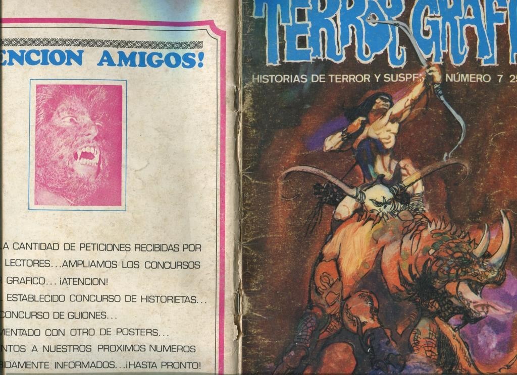 Terror grafico numero 07 (numerada 2 en trasera)