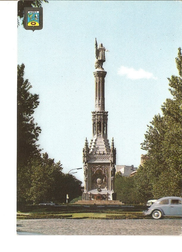 Postal 022961 : Monumento a Cristobal Colon, Madrid, nº45