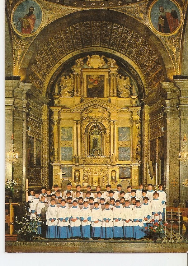 Postal 041112 : Santuari de Lluc (Mallorca). Basilica: Presbiteri i Escolania