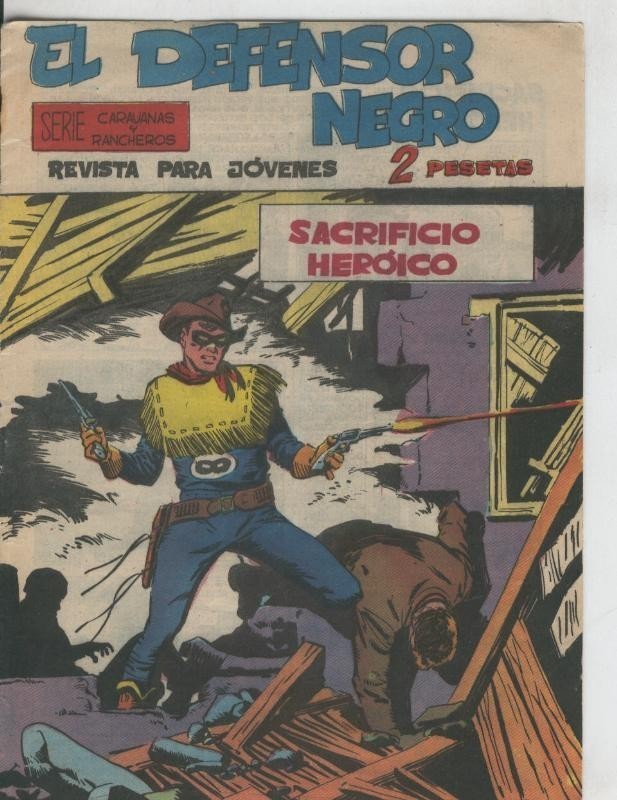 Maga: El Defensor Negro numero 12: Sacrificio heroico