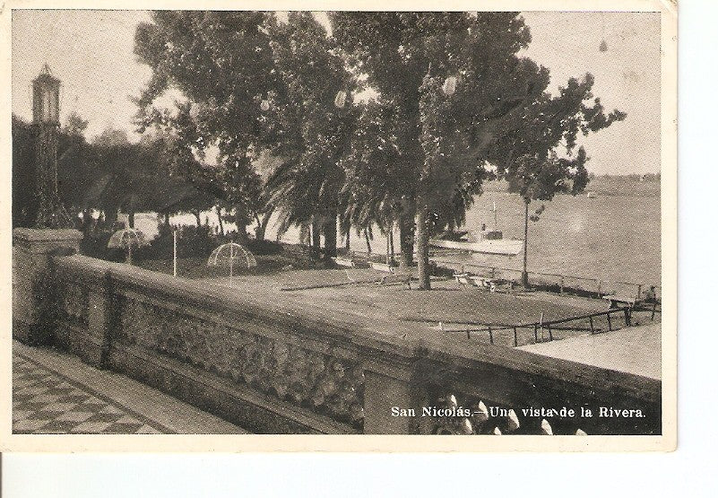 Postal 036159 : San Nicolas. Una vista de la Rivera
