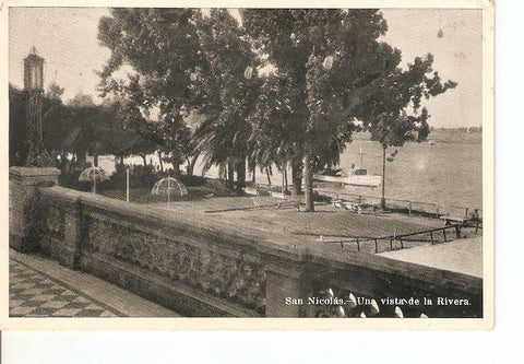 Postal 036159 : San Nicolas. Una vista de la Rivera
