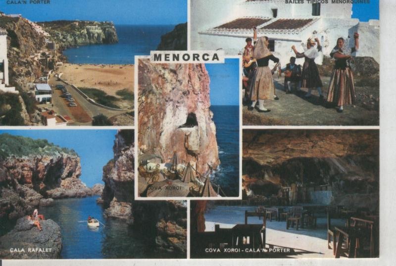Postal 012248: Vistas varias de Menorca